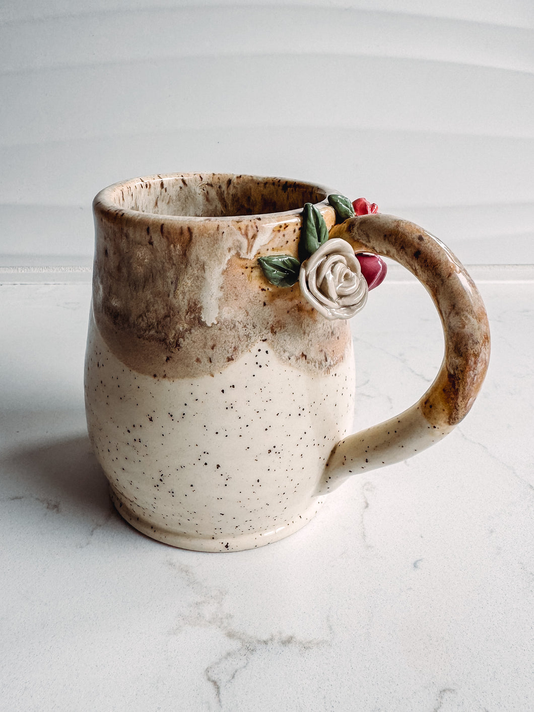 #2 Large Floral Mug