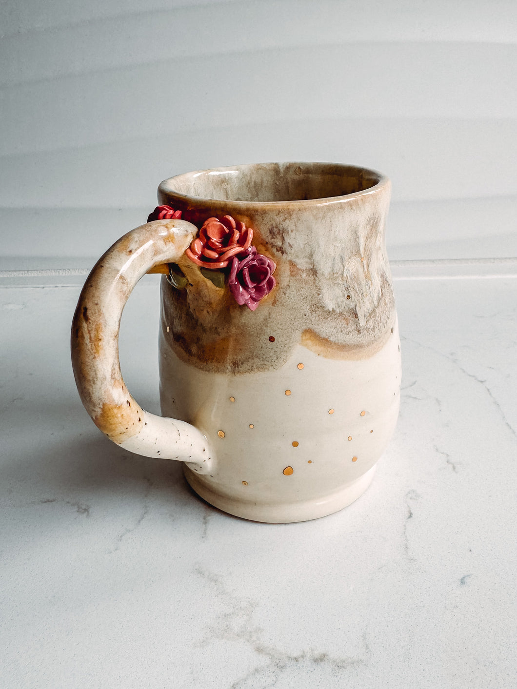 #16 Floral Mug